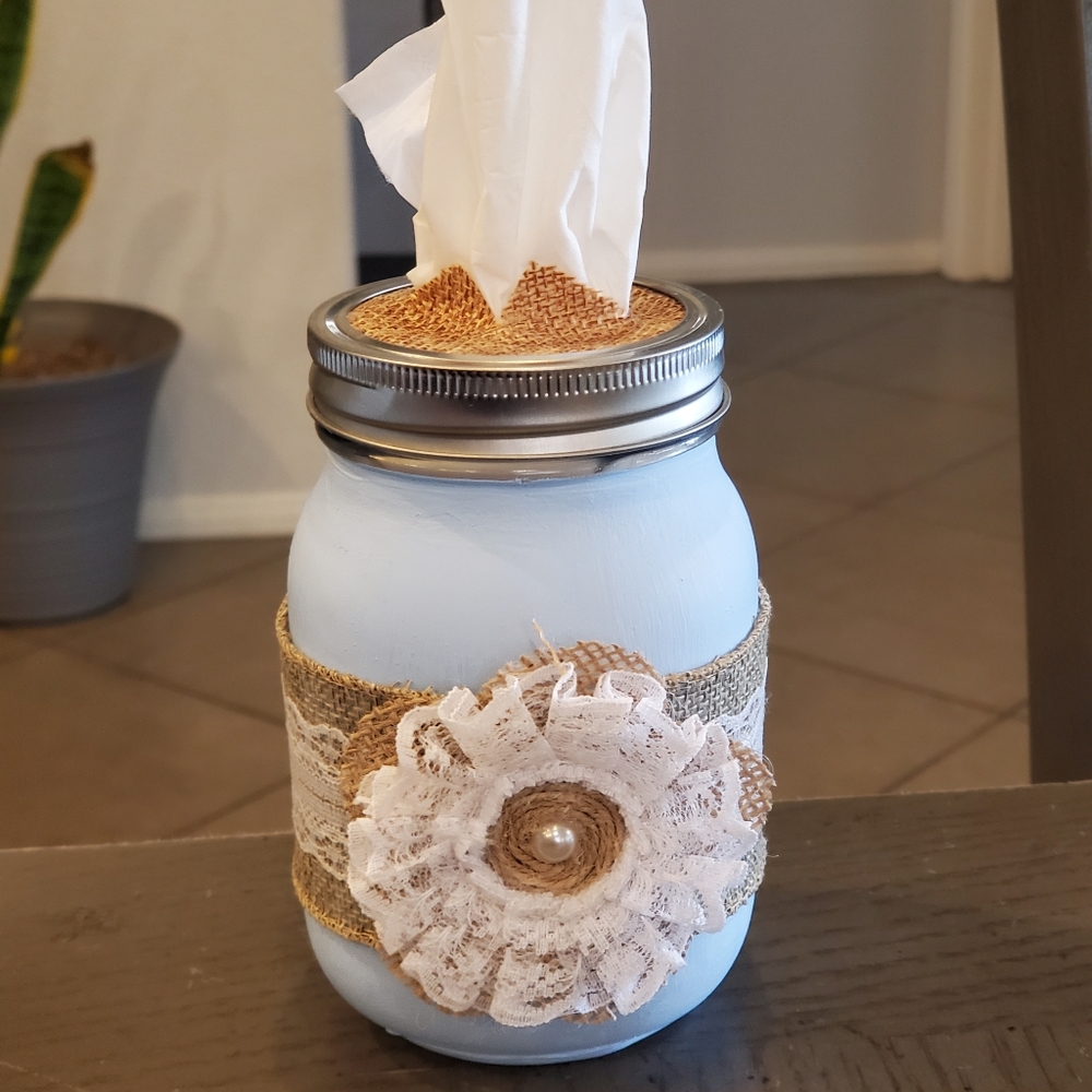Hand Crafted Tissue Dispenser